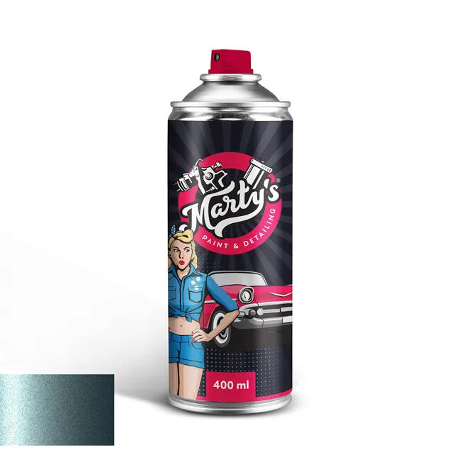 Lakkspray Volvo 709 Amazon Blue │ Spraylakk Lakk kode 709 - 400 ml