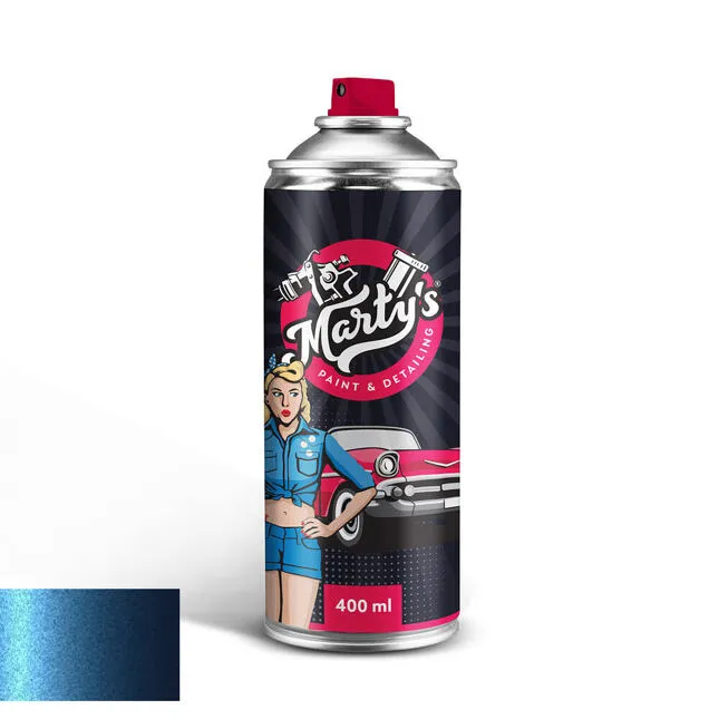 Lakkspray Volvo 720 Bursting Blue │ Spraylakk Lakk kode 720 - 400 ml