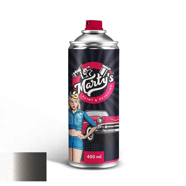 Lakkspray Volvo 936 Silver Bright Metallic │ Spraylakk Lakk kode 936 - 400 ml