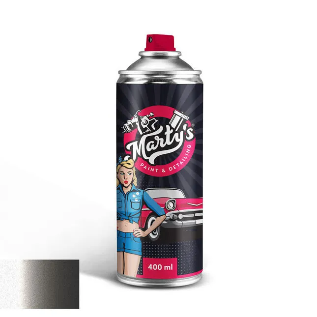 Lakkspray Volvo BU0743 Bright Silver │ Spraylakk Lakk kode BU0743 - 400 ml