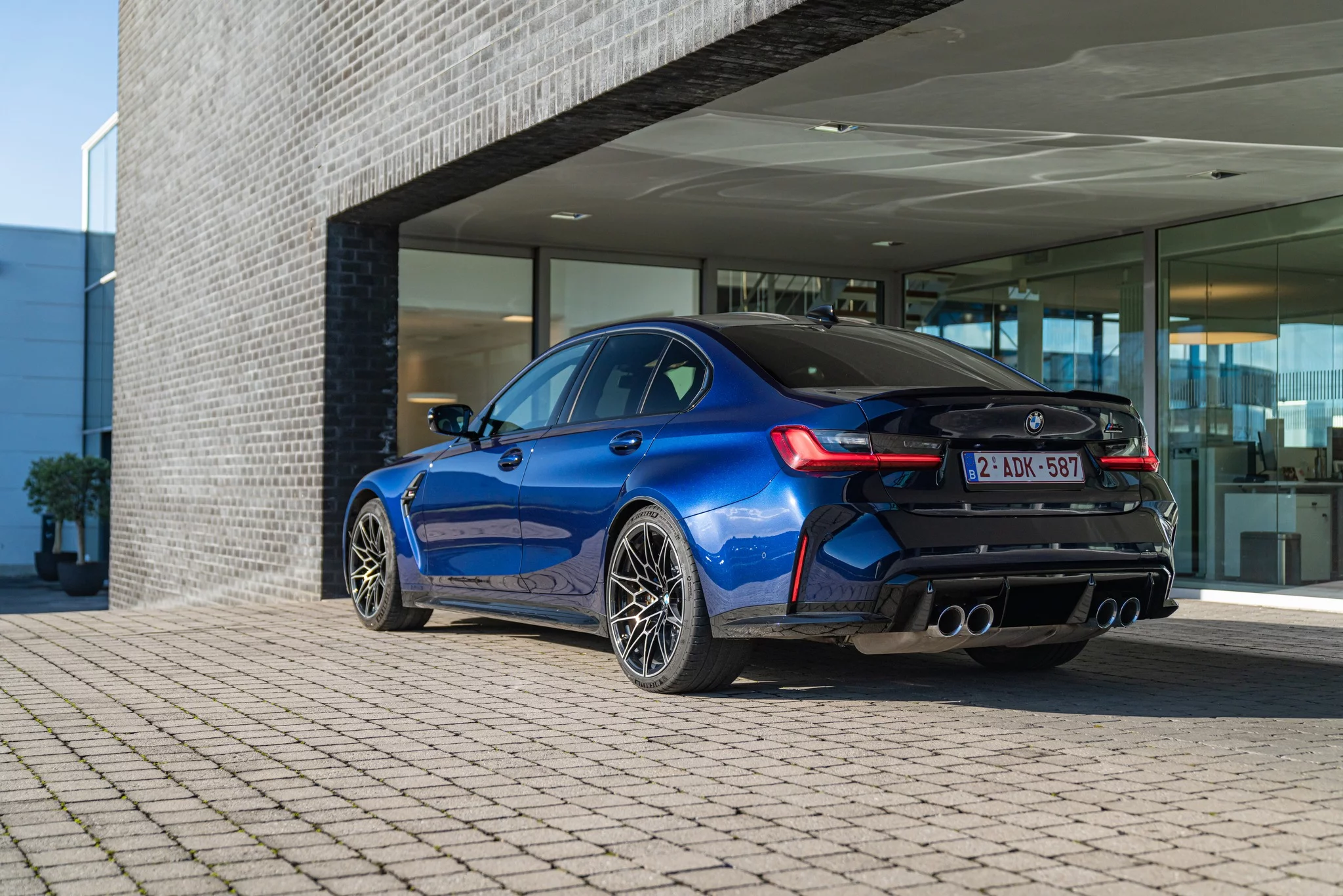 Lakkstift 1K Touch Up BMW C3Z Tanzanite Blue II Metallic │ Lakkkorreksjonspenn Lakk kode TANSANITBLAU II MET  C3Z – bilde 3