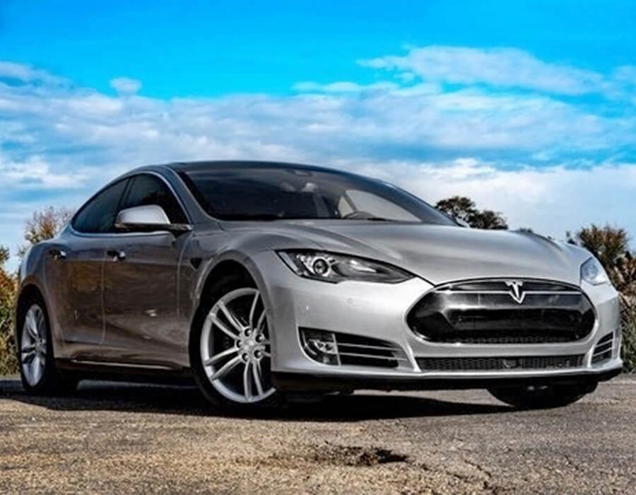 Lakkstift 1K Touch Up Tesla 2SV00 Sterling Silver Met │ Lakkkorreksjonspenn Lakk kode 2SV00 – bilde 2