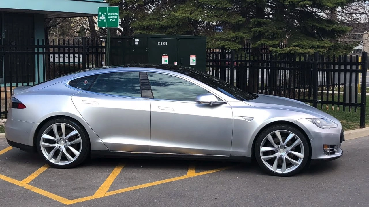 Lakkstift 1K Touch Up Tesla 2SV00 Sterling Silver Met │ Lakkkorreksjonspenn Lakk kode 2SV00 – bilde 3