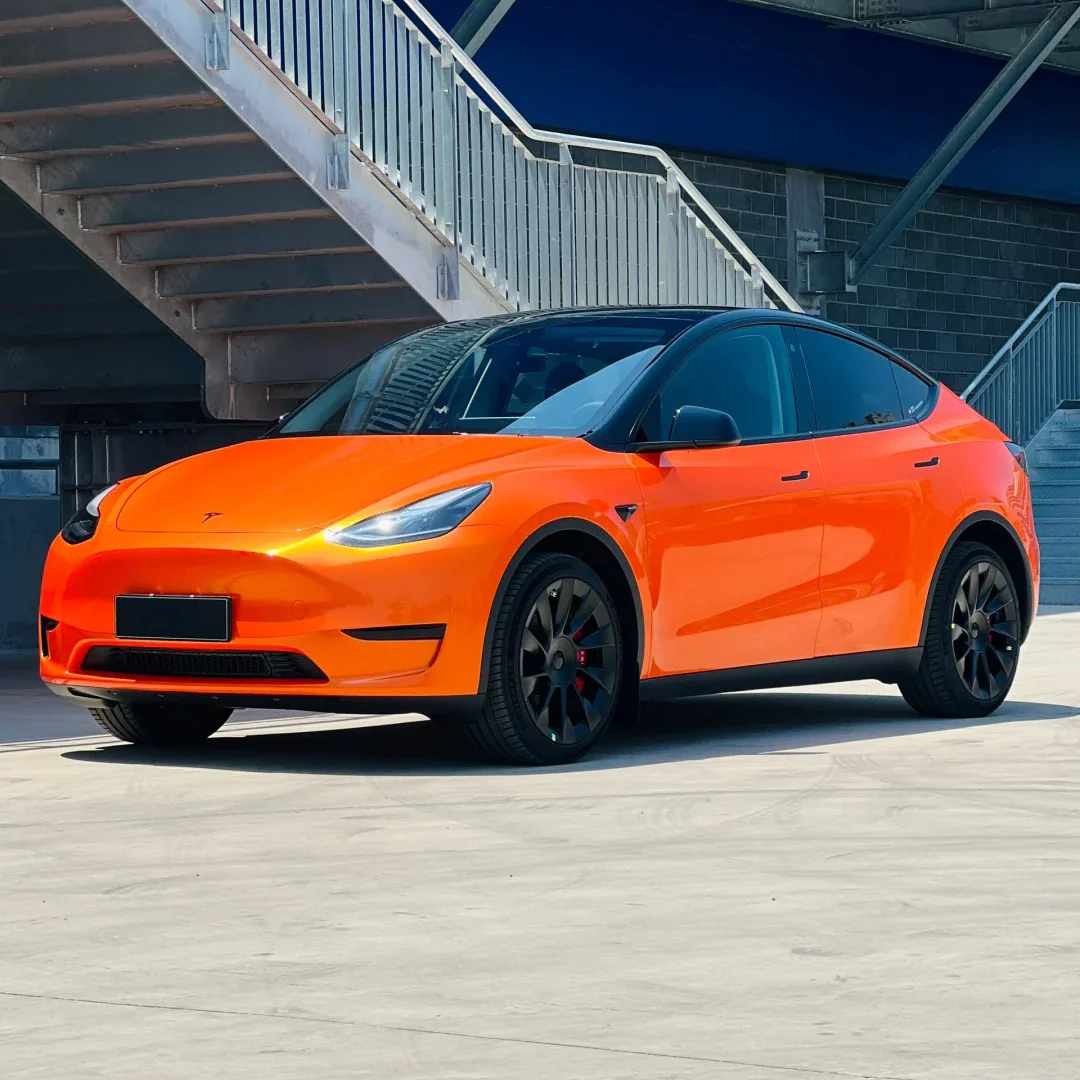 Lakkstift 1K Touch Up Tesla 3OG00 Very Orange Met │ Lakkkorreksjonspenn Lakk kode 3OG00 – bilde 3