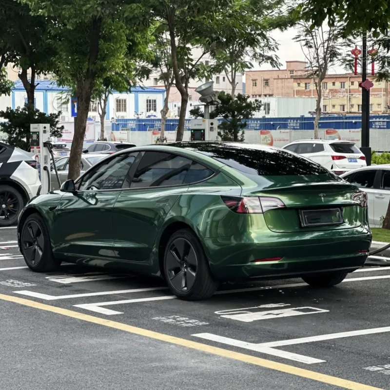 Lakkstift 1K Touch Up Tesla 4GN00 Signature 100 Green Met │ Lakkkorreksjonspenn Lakk kode 4GN00 Image 3