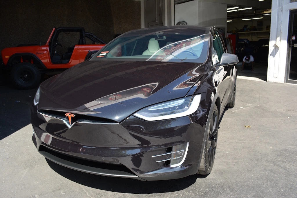Lakkstift 1K Touch Up Tesla PMBL Obsidian Black Metallic │ Lakkkorreksjonspenn Lakk kode PMBL Image 4