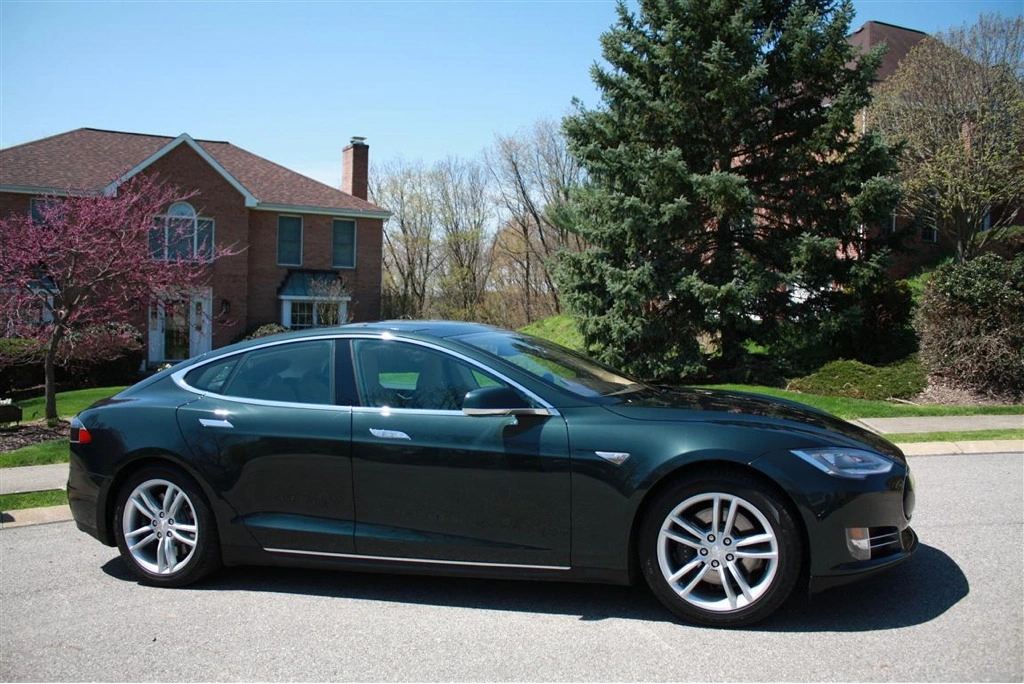 Lakkstift 1K Touch Up Tesla PMSG Sequoia Green Met │ Lakkkorreksjonspenn Lakk kode PMSG – bilde 3