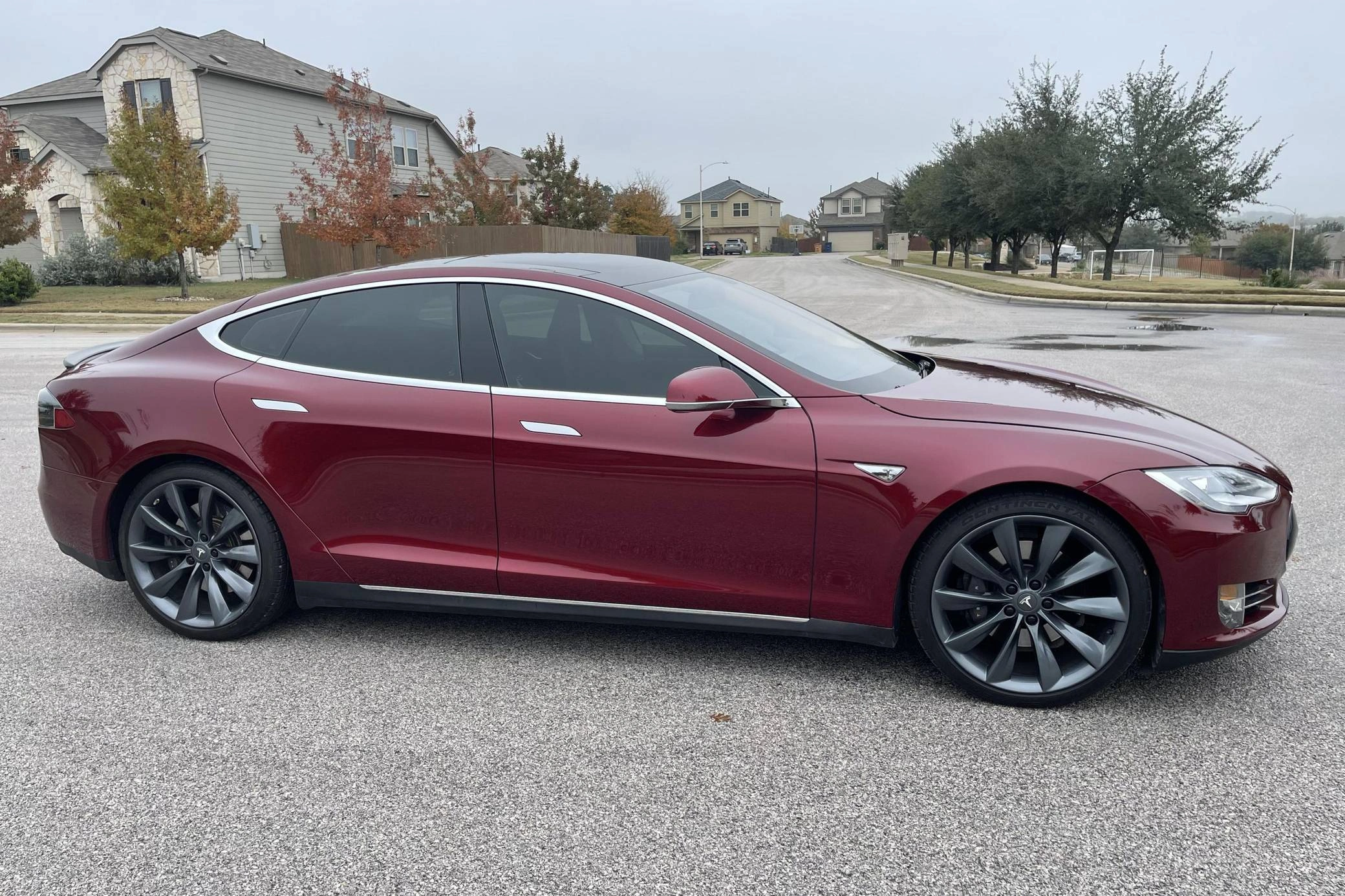 Lakkstift 1K Touch Up Tesla PPSR Signature Red Pearl │ Lakkkorreksjonspenn Lakk kode PPSR – bilde 3