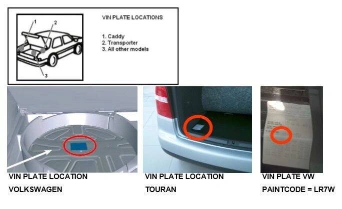 Lakkstift 1K Touch Up VW LA3W Red Spice │ Lakkkorreksjonspenn Lakk kode LA3W – bilde 4