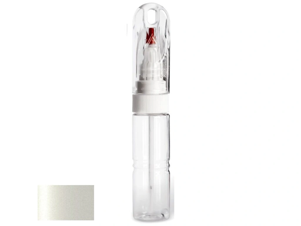 Lakkstift 2K Touch Up Tesla 3wt00 Arctic White Pearl │ Lakkkorreksjonspenn Lakk kode 3wt00 Image 1