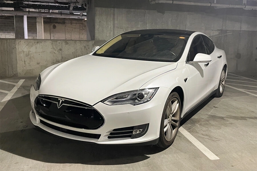 Lakkstift 2K Touch Up Tesla 3wt00 Arctic White Pearl │ Lakkkorreksjonspenn Lakk kode 3wt00 Image 3