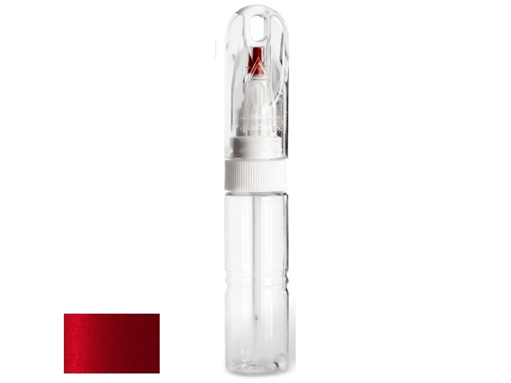 Lakkstift 2K Touch Up Tesla Midnight Cherry Red Pearl R108E │ Lakkkorreksjonspenn Lakk kode R108E