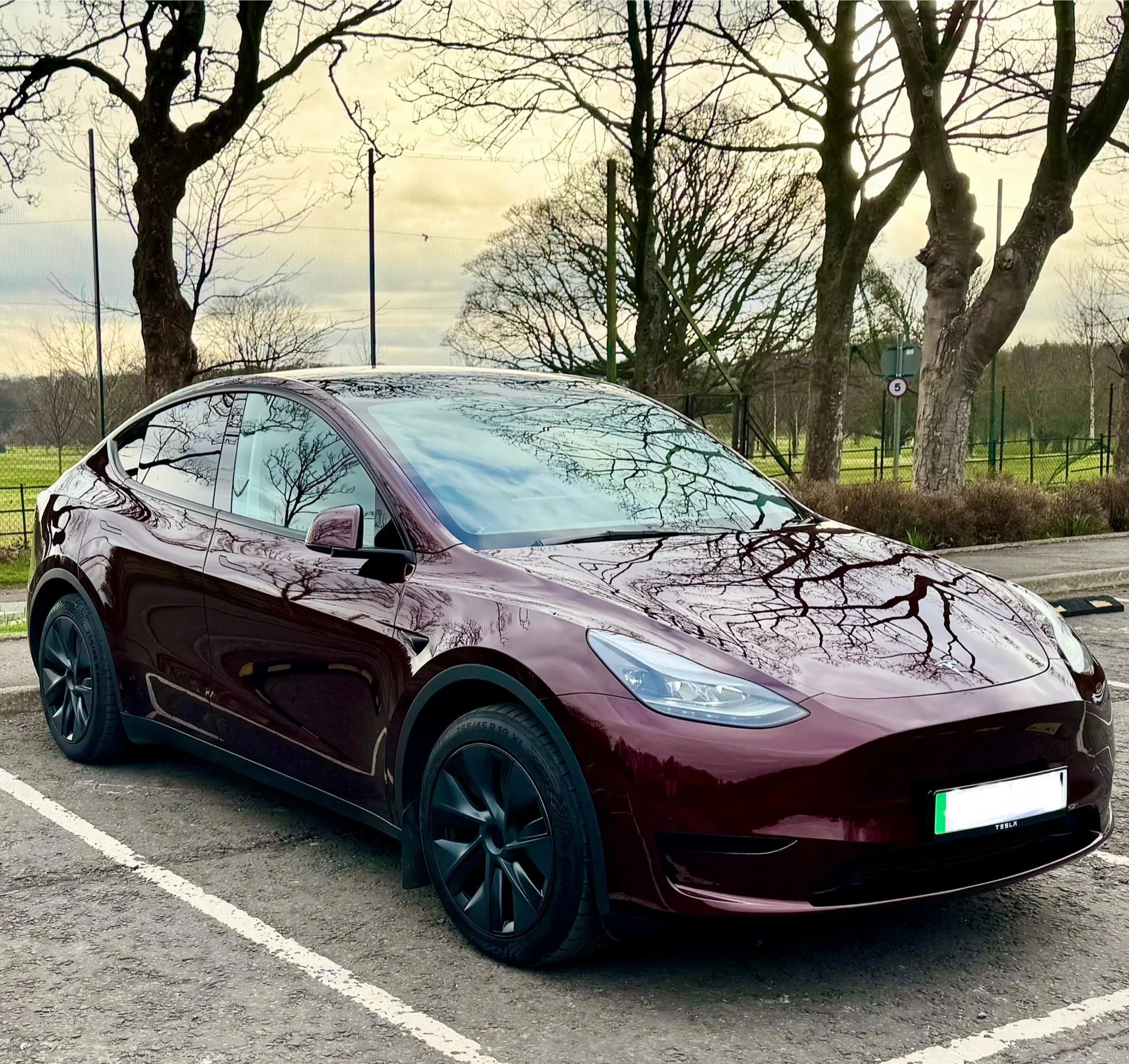 Lakkstift 2K Touch Up Tesla Midnight Cherry Red Pearl R108E │ Lakkkorreksjonspenn Lakk kode R108E – bilde 8
