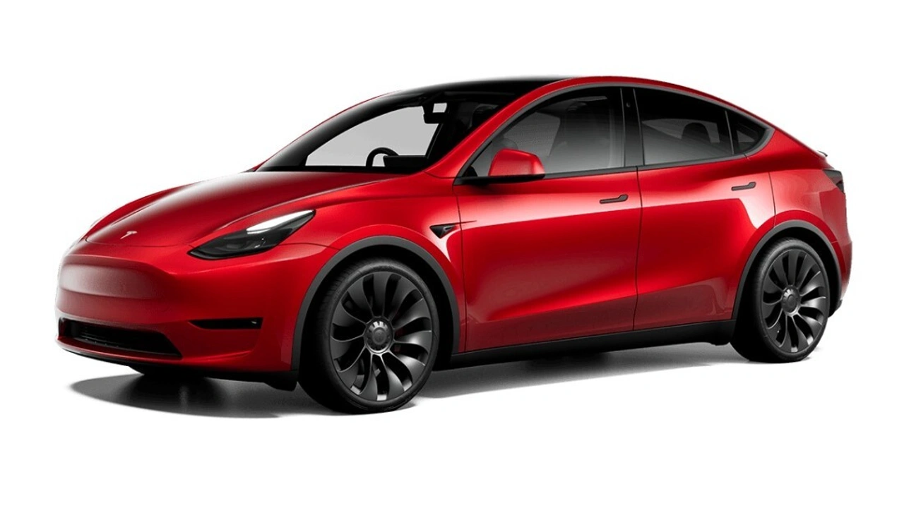 Lakkstift 2K Touch Up Tesla PPMR New Red Pearl │ Lakkkorreksjonspenn Lakk kode PPMR Image 2