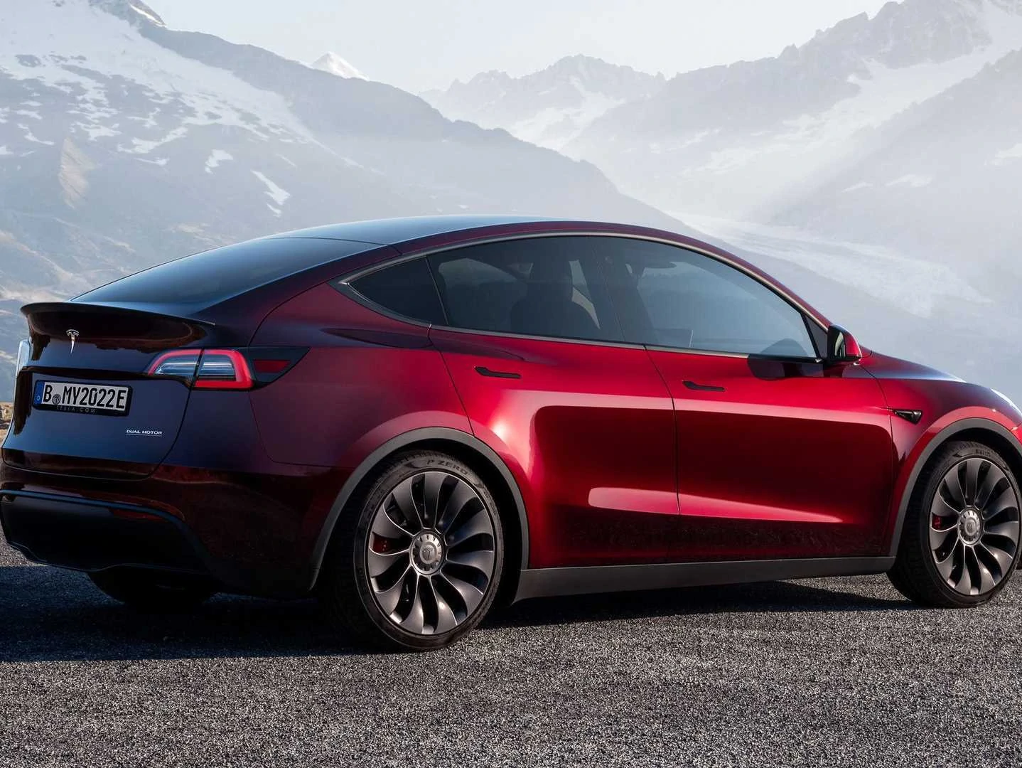 Lakkstift 2K Touch Up Tesla PPMR New Red Pearl │ Lakkkorreksjonspenn Lakk kode PPMR Image 3