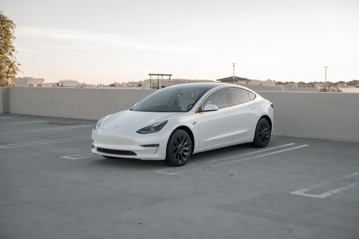 Lakkstift 2K Touch Up Tesla PPSW White Water Pearl │ Lakkkorreksjonspenn Lakk kode PPSW Image 7