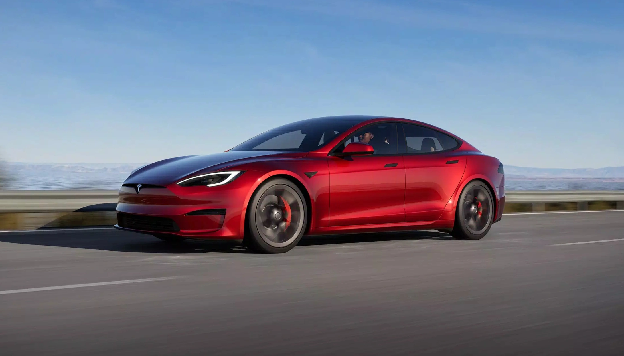 Lakkstift 2K Touch Up Tesla PR01 Ultra Red Mteallic │ Lakkkorreksjonspenn Lakk kode PR01 Image 2
