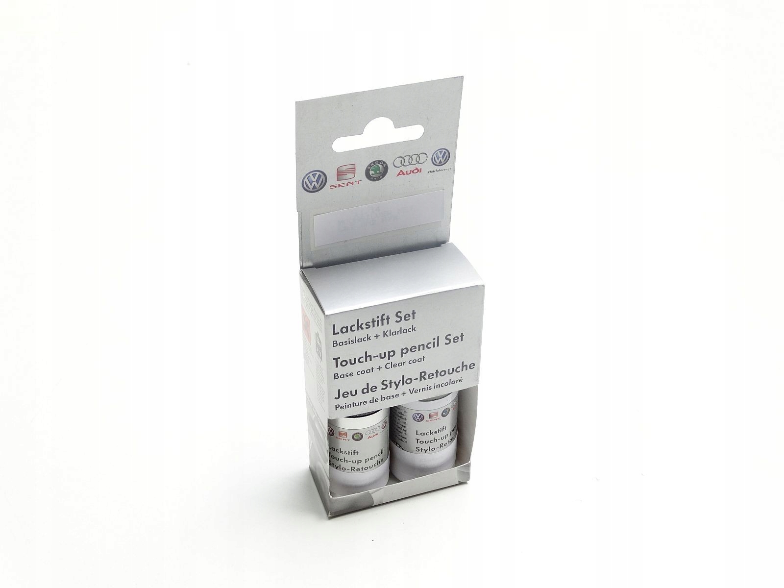 Lakkstift kit 2-komponent Audi / VW Touch Up Daytona Grey │ Lakk kode Z7S Daytonagrau Perleffekt Image 1