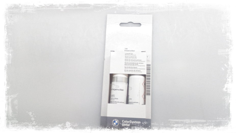 Lakkstift kit 2-komponent BMW Touch Up Felgensilber Met.│ Lakk kode 144 Rim Silver Met. Image 4