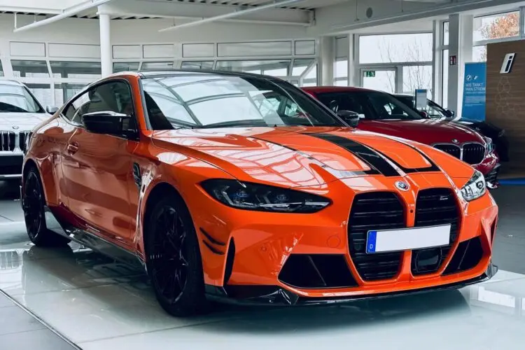 Lakkstift kit 2-komponent BMW Touch Up Feuerorange │ Lakk kode U94 Fire Orange – bilde 3