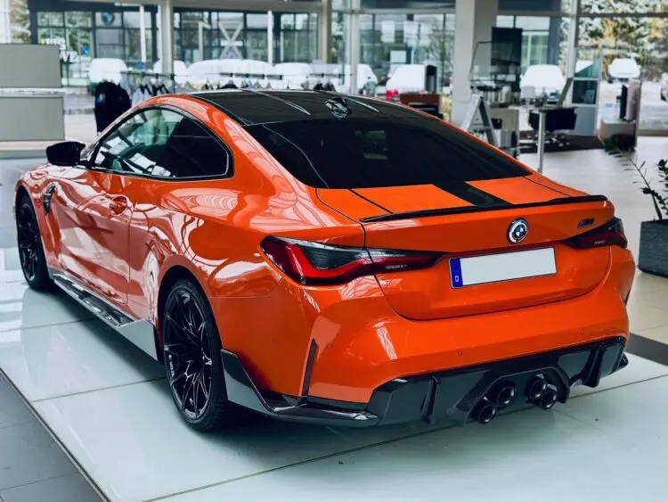 Lakkstift kit 2-komponent BMW Touch Up Feuerorange │ Lakk kode U94 Fire Orange – bilde 4