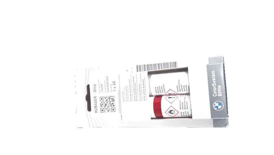 Lakkstift kit 2-komponent BMW Touch Up Melbournerot Met.│ Lakk kode A75 Melbourne Red Met. – bilde 3