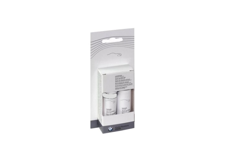 Lakkstift kit 2-komponent BMW Touch Up Reflexsilber Met.│ Lakk kode A44 Reflective Silver Met. – bilde 3