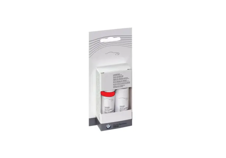 Lakkstift kit 2-komponent BMW Touch Up Sedonarot Met.│ Lakk kode A79 Sedona Red Met. – bilde 2