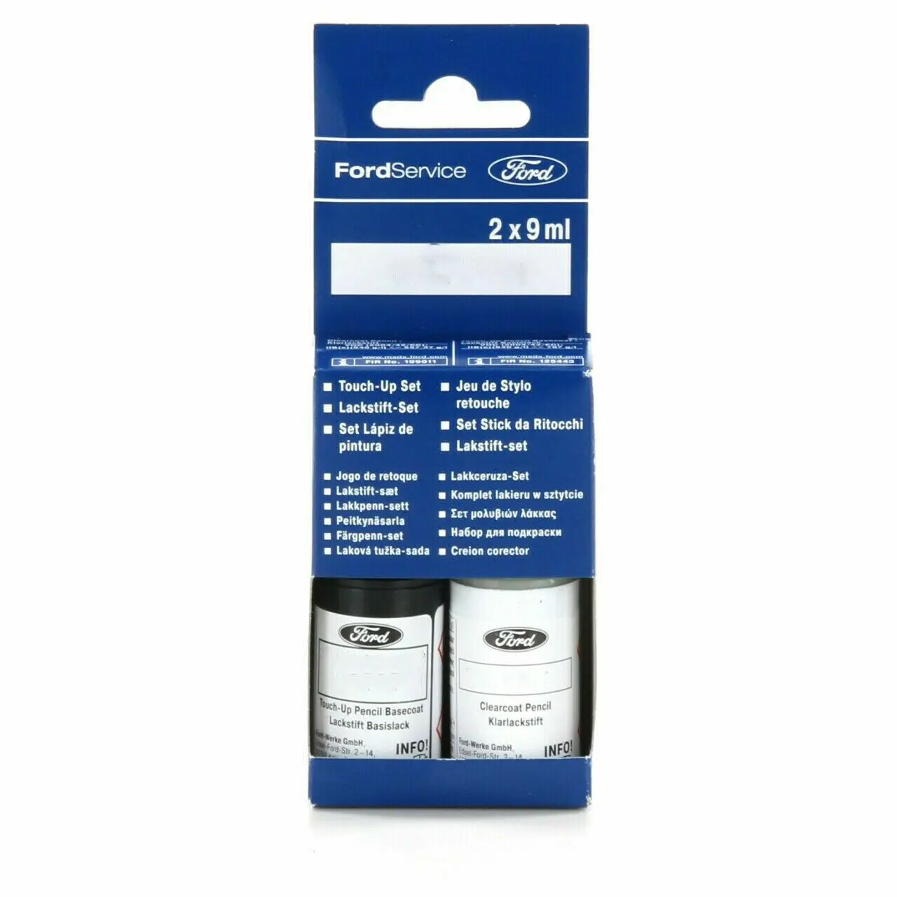 Lakkstift kit 2-komponent Ford Touch Up Avalon Grau Metallic │ Lakk kode 8U7J-19K512-AG58CK Image 1