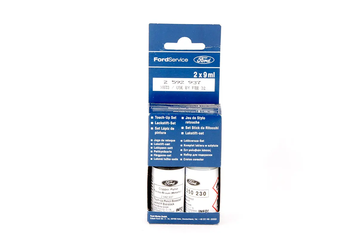 Lakkstift kit 2-komponent Ford Touch Up Copper Pulse │ Lakk kode DXQEWWA