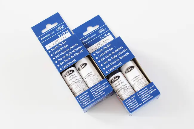 Lakkstift kit 2-komponent Ford Touch Up Ink Blue │ Lakk kode