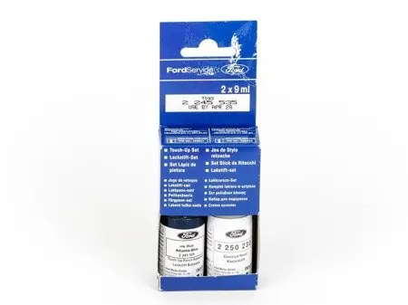 Lakkstift kit 2-komponent Ford Touch Up Ink Blue Metallic │ Lakk kode 3CYCWWA