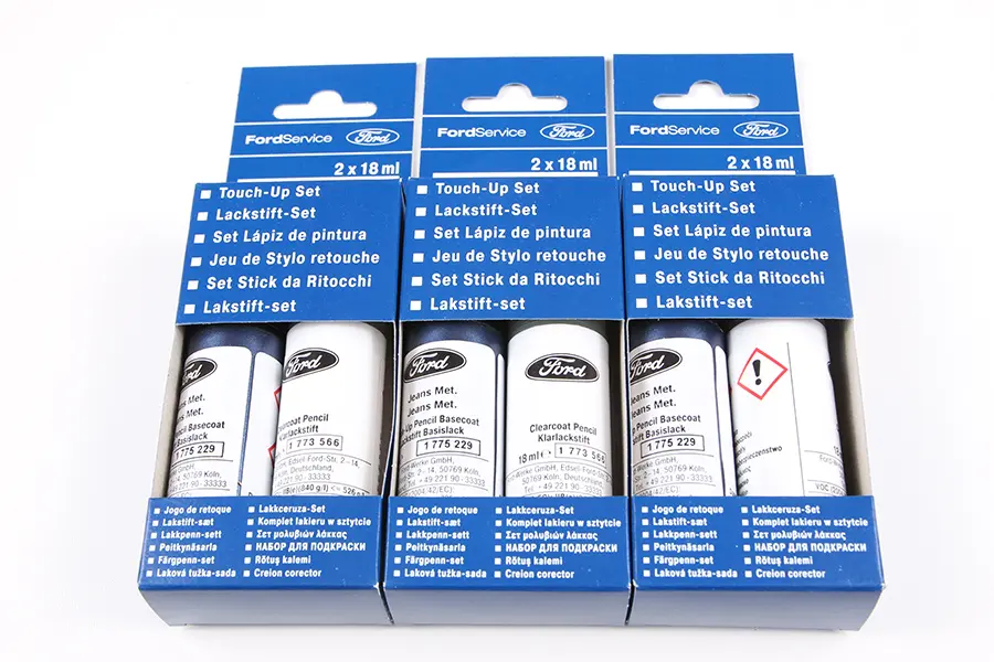Lakkstift kit 2-komponent Ford Touch Up Jeans │ Lakk kode