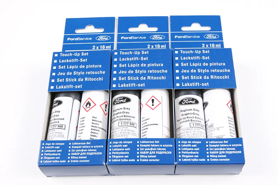 Lakkstift kit 2-komponent Ford Touch Up Magnum Grey │ Lakk kode