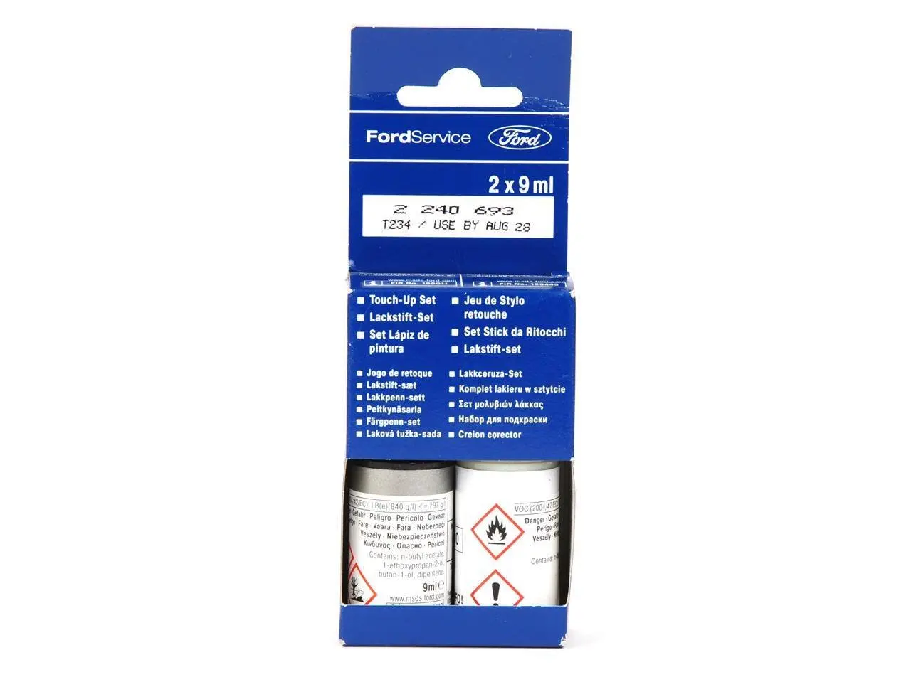 Lakkstift kit 2-komponent Ford Touch Up Metalicious │ Lakk kode FJNCWWA