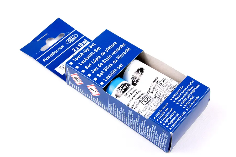 Lakkstift kit 2-komponent Ford Touch Up Nitorus Blue │ Lakk kode