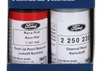 Lakkstift kit 2-komponent Ford Touch Up Race Red │ Lakk kode BRQAWWA – bilde 2