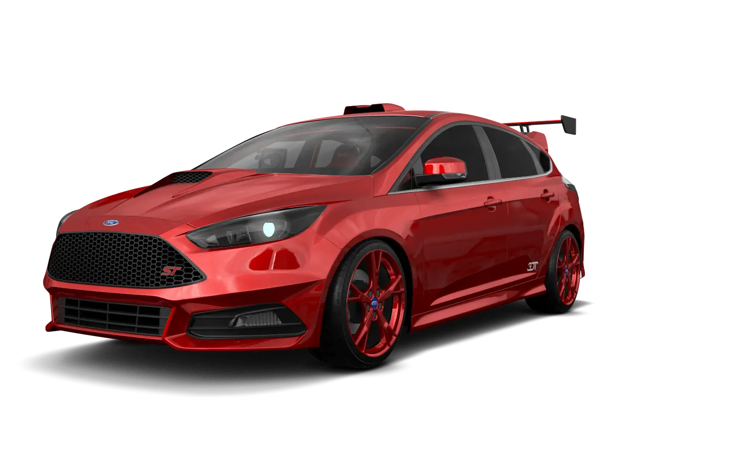 Lakkstift kit 2-komponent Ford Touch Up Race Red │ Lakk kode BRQAWWA – bilde 5