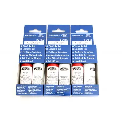 Lakkstift kit 2-komponent Ford Touch Up Race Red │ Lakk kode