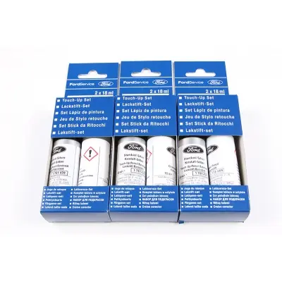 Lakkstift kit 2-komponent Ford Touch Up Stardust Silver │ Lakk kode