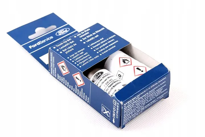 Lakkstift kit 2-komponent Ford Touch Up Thunder Metallic │ Lakk kode 7U7Z19500AN – bilde 2