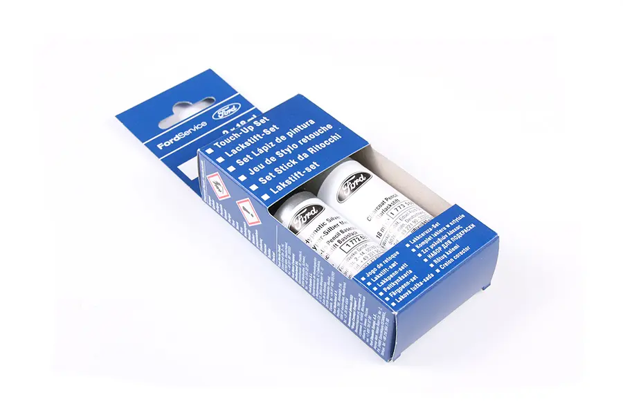 Lakkstift kit 2-komponent Ford Touch Up Toffee Braun Metallic / Caribou Metallic │ Lakk kode FWCEWHA