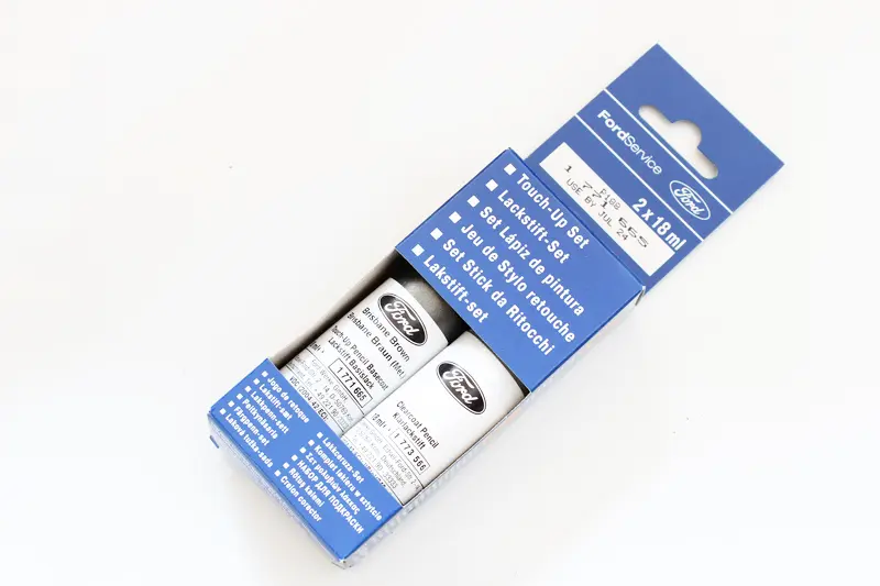 Lakkstift kit 2-komponent Ford Touch Up Toffee Braun Metallic / Caribou Metallic │ Lakk kode FWCEWHA – bilde 2