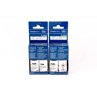 Lakkstift kit 2-komponent Ford Touch Up White Platinium │ Lakk kode Image 1