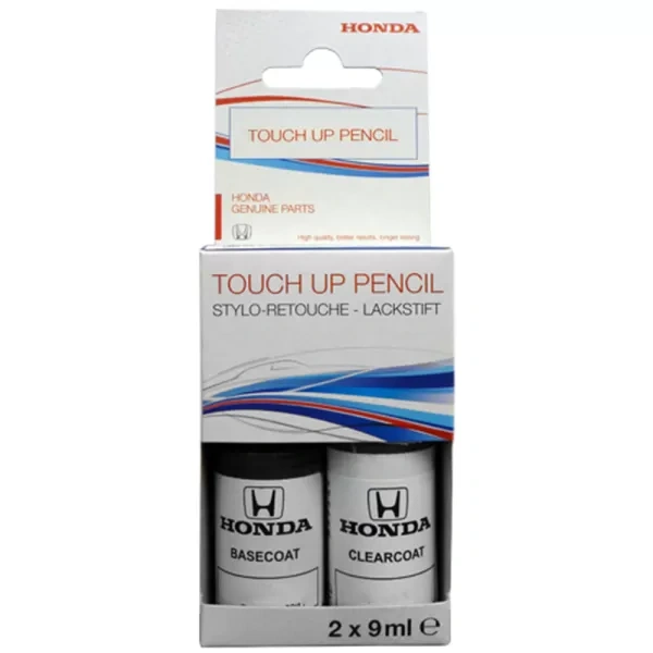 Lakkstift kit 2-komponent Honda Touch Up Paint Pencil Platinum White Pearl NH-883P │ Lakk kode NH-883P