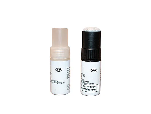Lakkstift kit 2-komponent Hyundai Touch Up Paint Carbo Grey | Lakk kode Carbo Grey SAE Mica Image 2