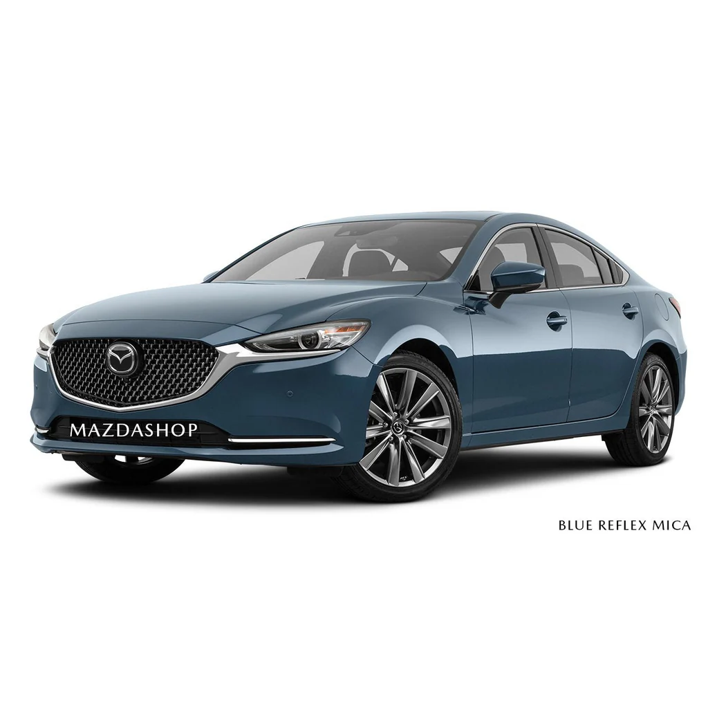 Lakkstift kit 2-komponent Mazda Touch Up Blue Reflex │ Lakk kode 42B Blue Reflex Mica – bilde 4