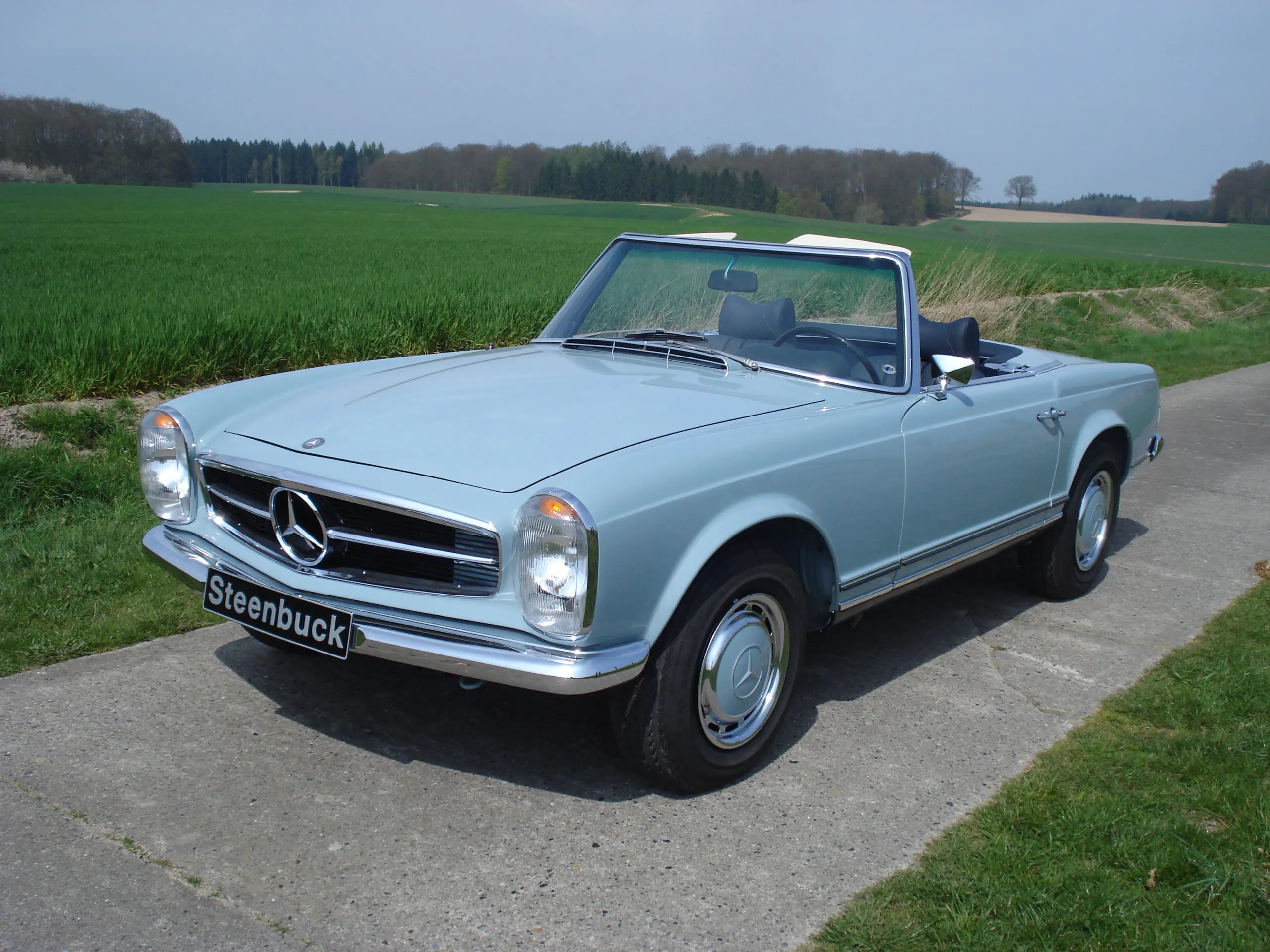 Lakkstift kit 2-komponent Mercedes-Benz Bleu Horizon | Lakk kode 391 Horizontblau Metallic – bilde 7