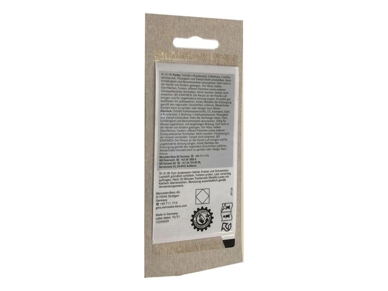 Lakkstift kit 2-komponent Mercedes-Benz Jaune Soleil | Lakk kode 914 Sonnengelb  – bilde 4