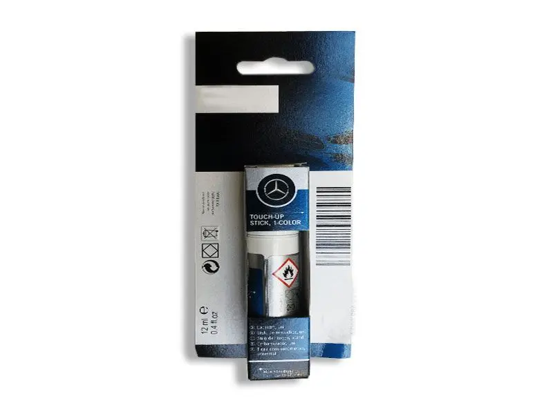 Lakkstift kit 2-komponent Mercedes-Benz Noir Chromite | Lakk kode 112 Chromitschwarz Metallic Image 5